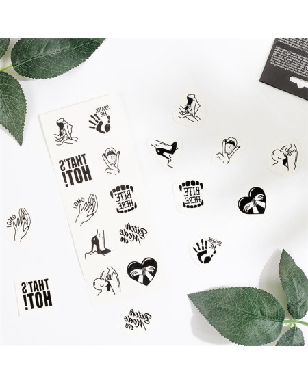 10 temporary tattoos kinky collection