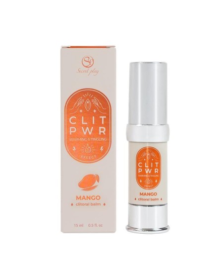 clit pwr cltoris stimulating balm mango 15 ml