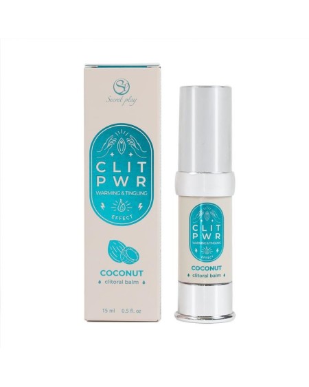 clit pwr cltoris stimulating balm coconut 15 ml