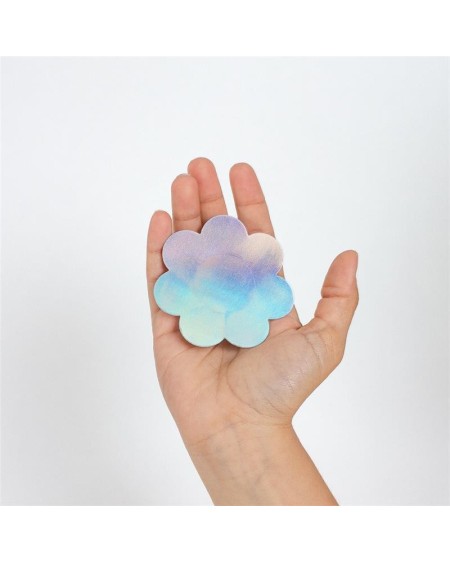 wow boobs! nipple covers flower shapped holographic