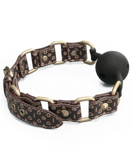 rebellion reign breathable silicone ball gag