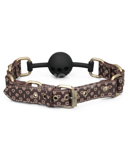 rebellion reign breathable silicone ball gag