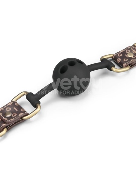 rebellion reign breathable silicone ball gag