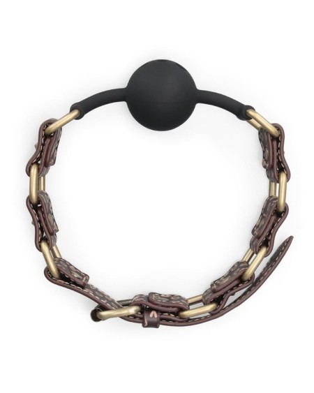 rebellion reign breathable silicone ball gag