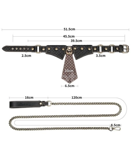 rebellion reign collar with chain