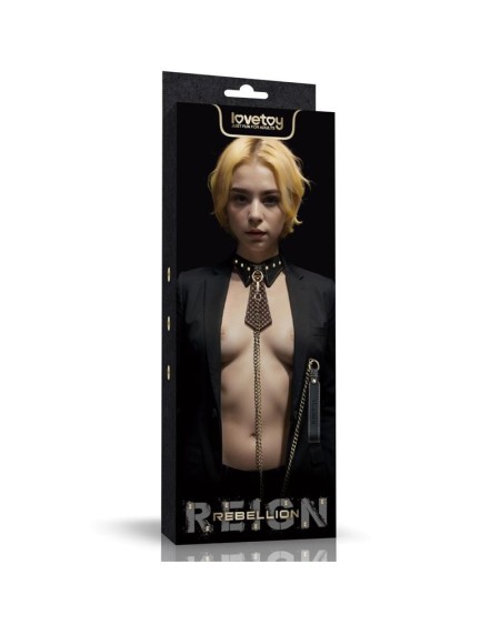 rebellion reign collar with chain