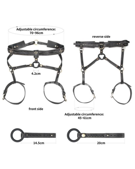 rebellion reign full body harness