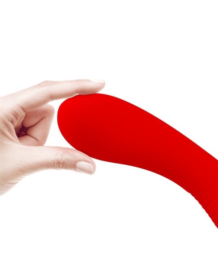 prescott vibrator usb silicone red