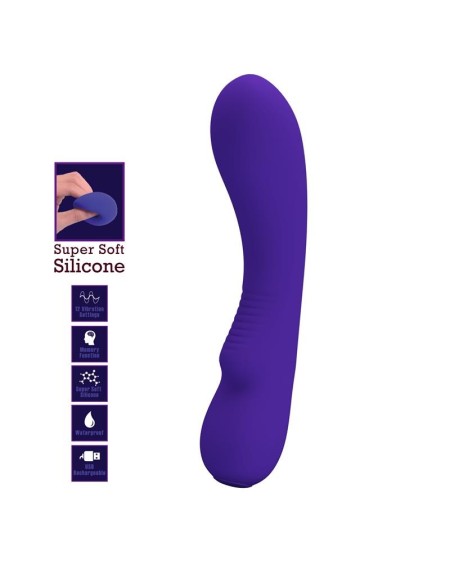 prescott vibrator usb silicone lilac