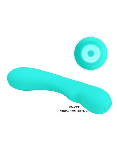 prescott vibrator usb silicone green
