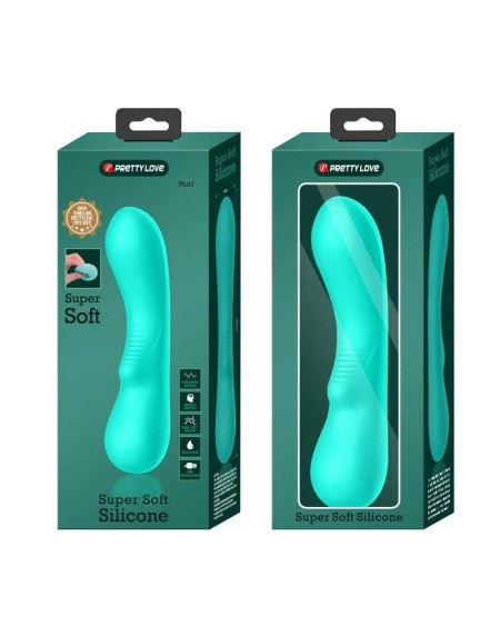 prescott vibrator usb silicone green
