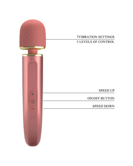 vibrant wand usb silicone rose