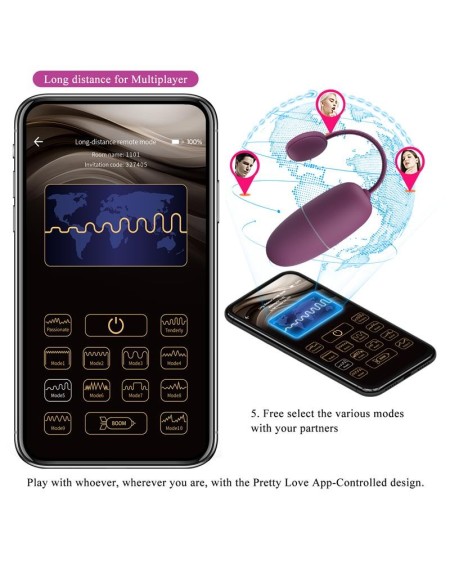 nymph vibrant egg with app