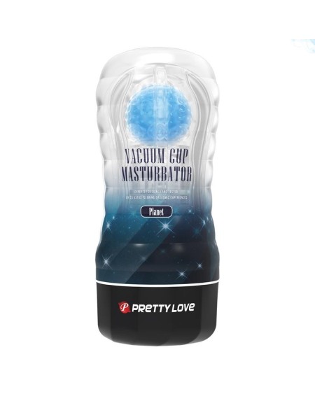 planet ball-rolling masturbator cup blue