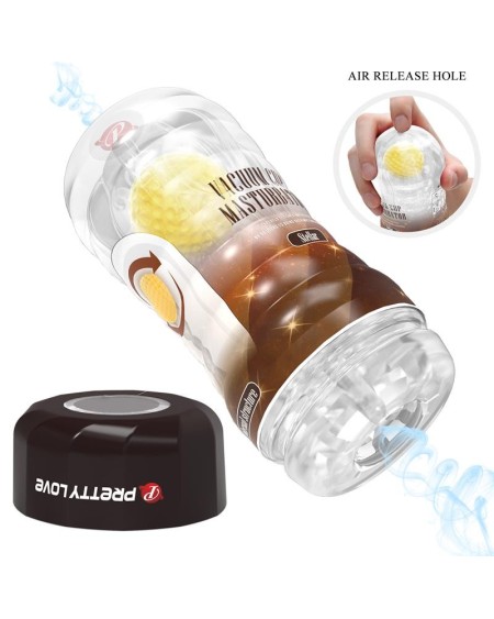 stellar ball-rolling masturbator cup yellow
