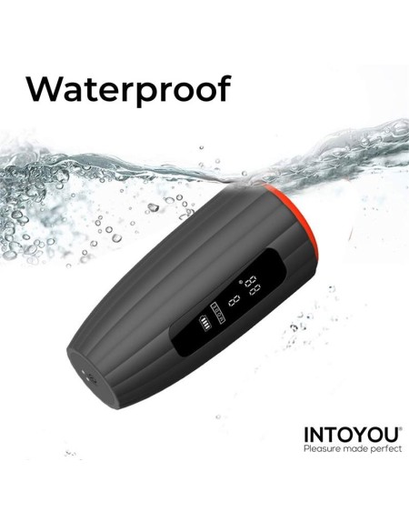 karter advanced masturbator with vibration, heat and digital screen