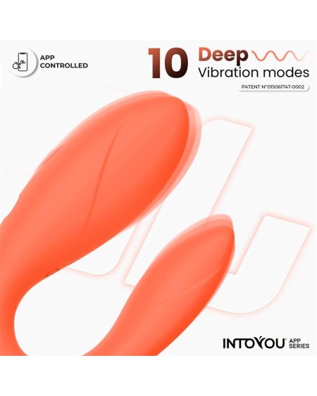 couple toy with app flexible silicone salmon