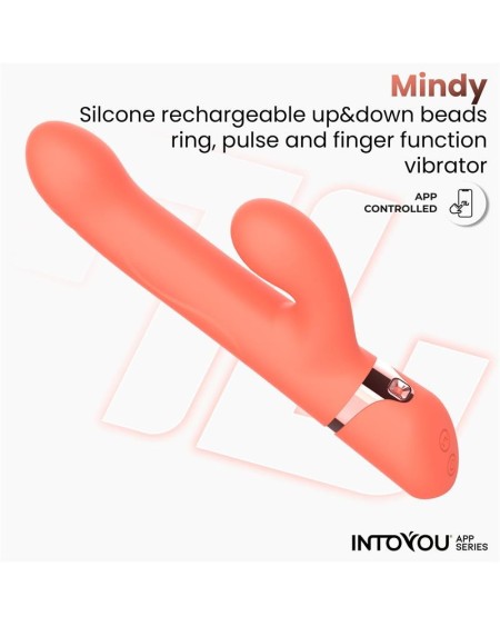 mindy vibe with up and down beads ring, finger and pulsation with app