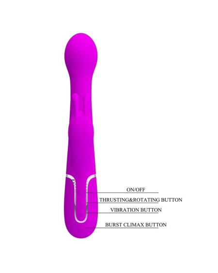 vibe with thrusting and rotating beads dejon rose