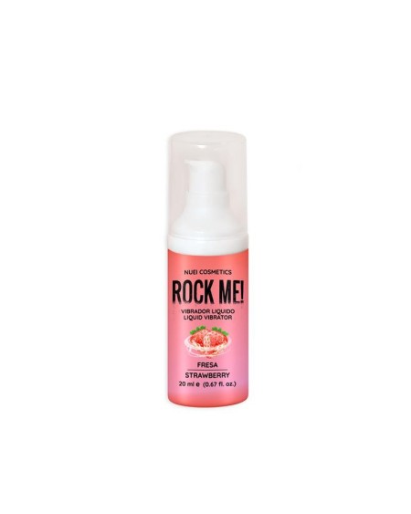 rock me! liquid vibrator strawberry 20 ml