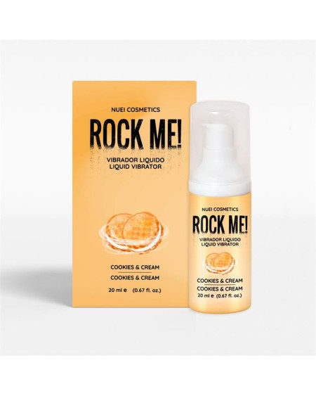 rock me! liquid vibrator cookies and cream 20 ml