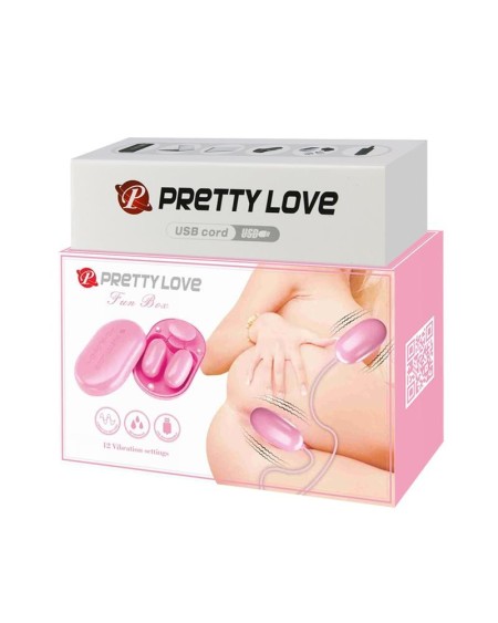 fun box vibrant bullets with remote rose usb