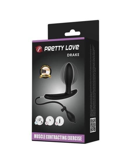 drake manual inflatable anal plug