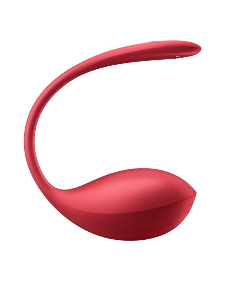 shiny petal with satisfyer connect app red