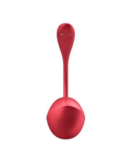 shiny petal with satisfyer connect app red