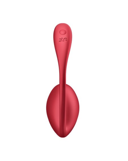 shiny petal with satisfyer connect app red