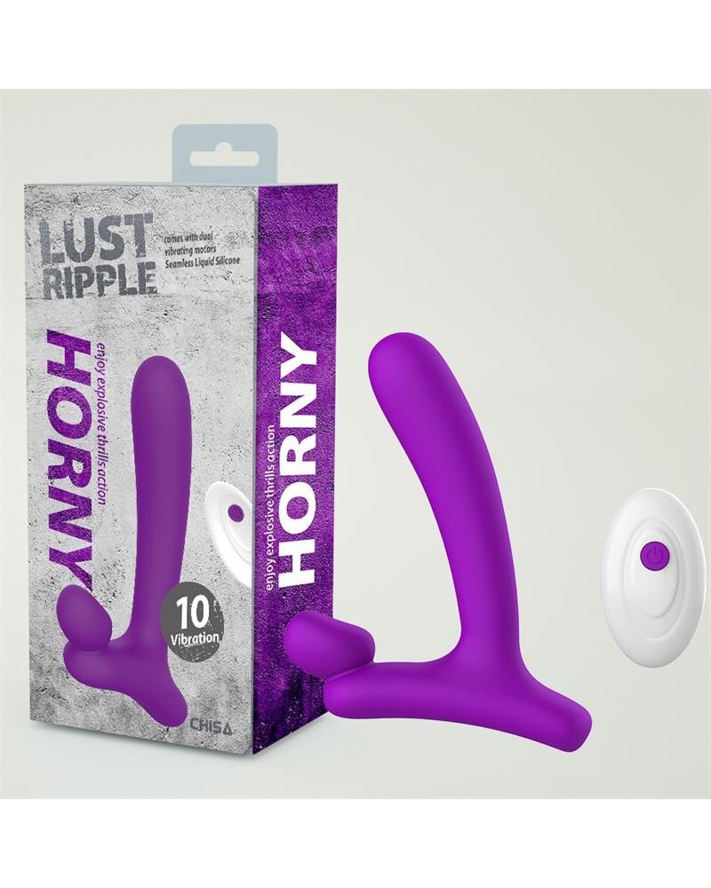 horny hunter vibrant anal plug with remote control liquid silicone usb