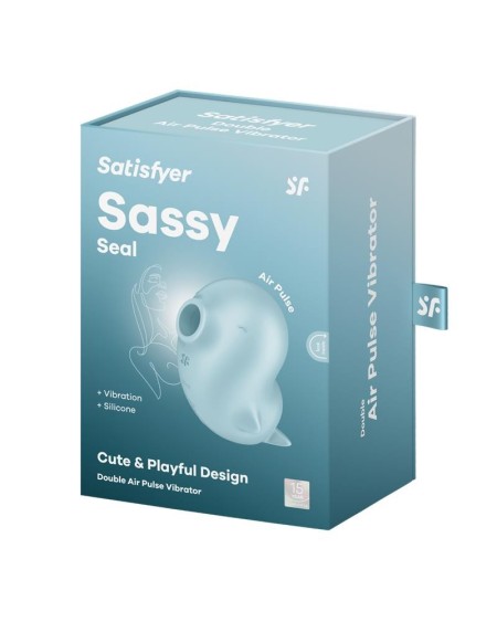 sassy seal clit sucker with vibration