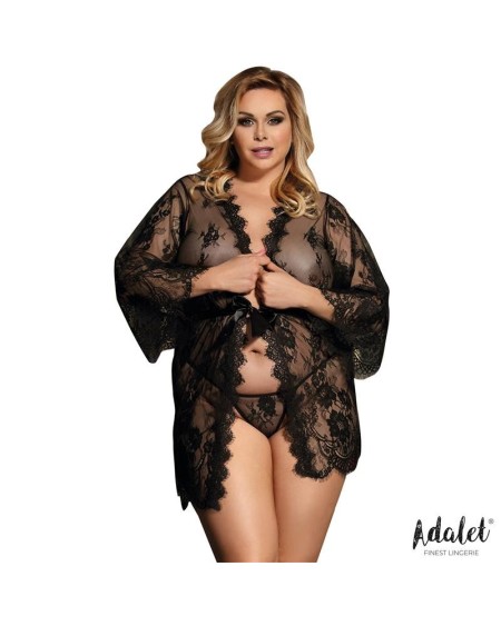 sora long sleeve peignoir size 44-46