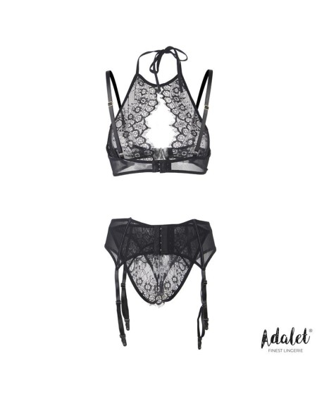 nisa set bra, garter belt, and thong size 44-46