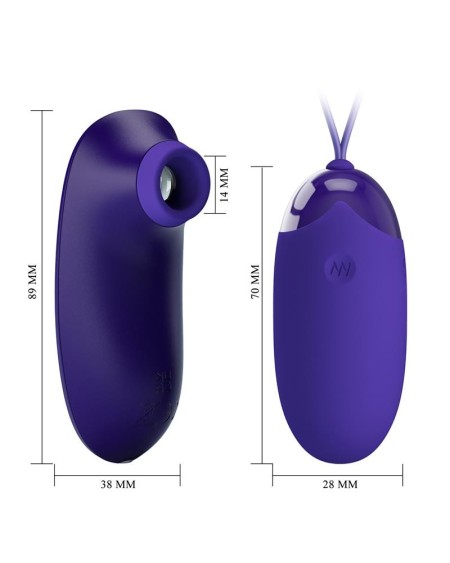 clitoris sucker and egg vibrator