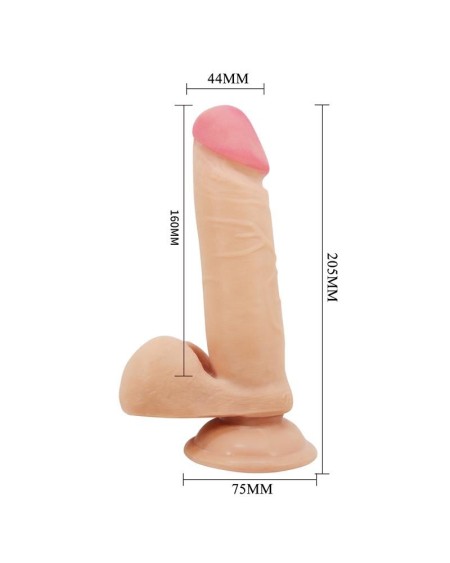 sliding peau dildo 20.5 cm