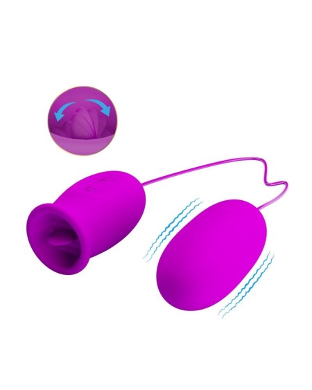 daisy vibrant egg and licking stimulator