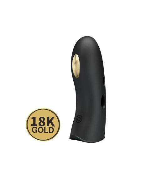 marico finger sleeve with electrostimulation and vibration gold 18k