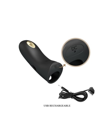 marico finger sleeve with electrostimulation and vibration gold 18k