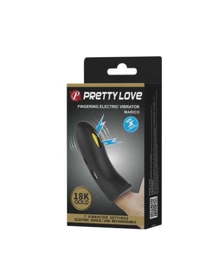 marico finger sleeve with electrostimulation and vibration gold 18k