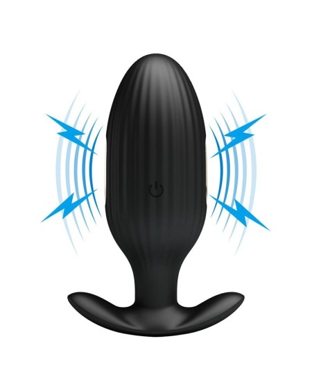 jefferson vibrant anal plug with electroshock and app