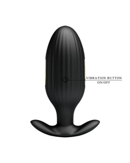 jefferson vibrant anal plug with electroshock and app
