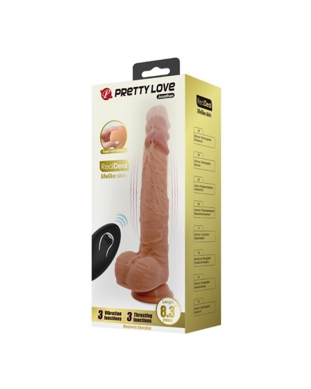 jonathan dildo with vibration and thrusting with remote control