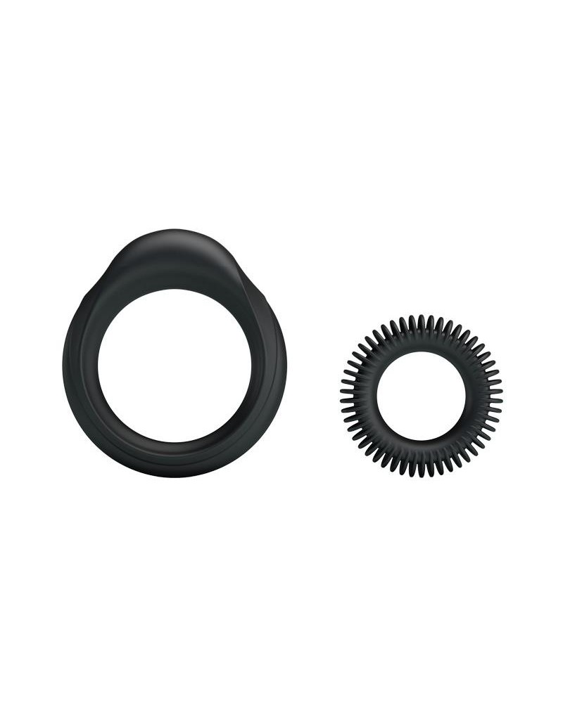 manhood set of 2 cock ring