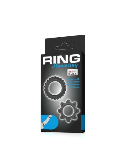 flowering set of 2 cock ring