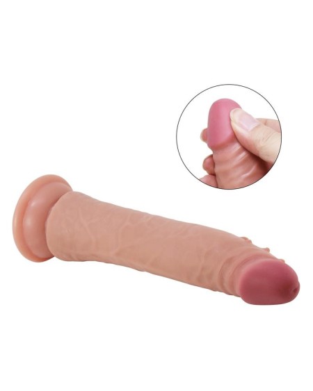 kable sliding peau réaliste dildo 8.3 - 21 cm