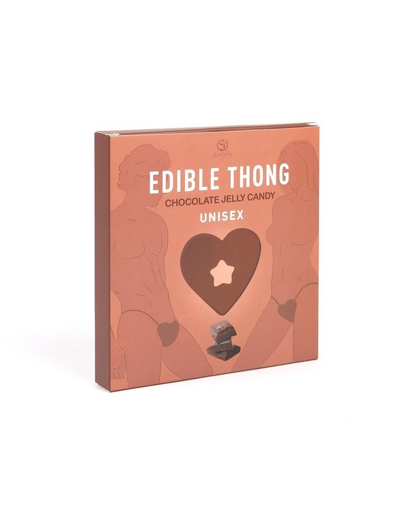 gummy thong chocolate unisex