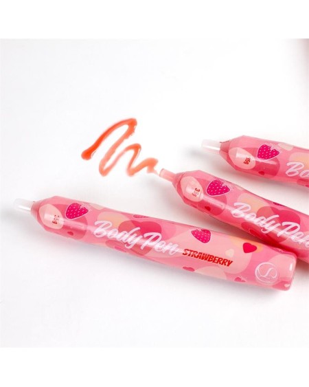 body pen display 24 units 12 strawberry12 chocolate