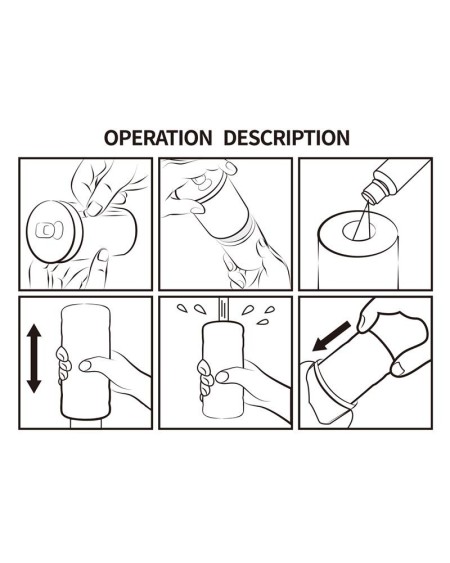 3d can shaped male masturbator