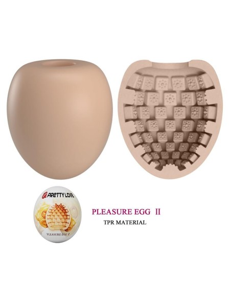 masturbator egg pleasure egg ii orange